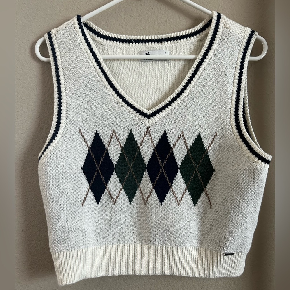 Hollister Sweatee Vest CropTop